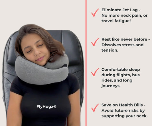 FlyHugz® Travel Pillow GlowWearX