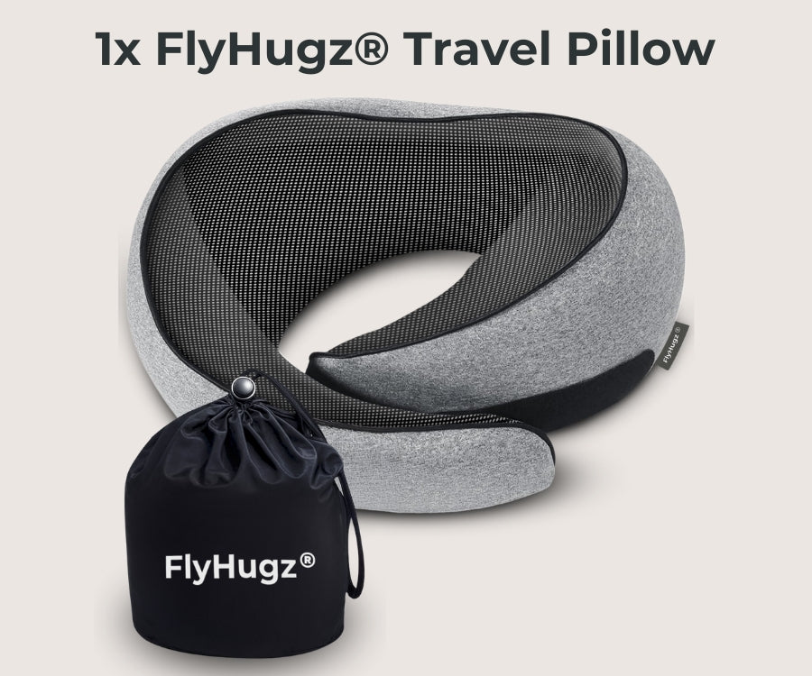 FlyHugz® Travel Pillow GlowWearX