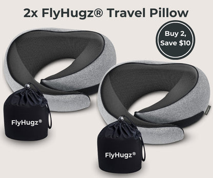 FlyHugz® Travel Pillow GlowWearX